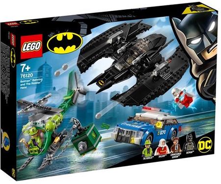 LEGO DC Super Heroes 76120 Batwing i napad Człowieka-zagadki