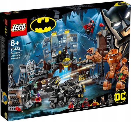 LEGO DC Super Heroes 76122 Atak Clayface’a na Jaskinię Batmana