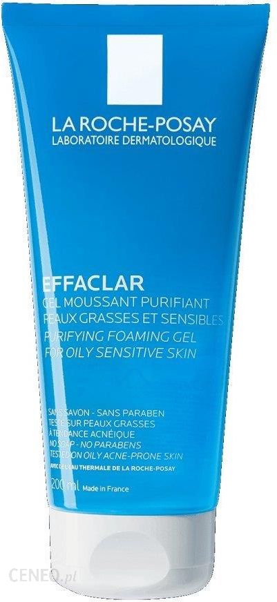 La Roche Posay Effaclar żel oczyszczający do skóry tłustej i wrażliwej, 200 ml