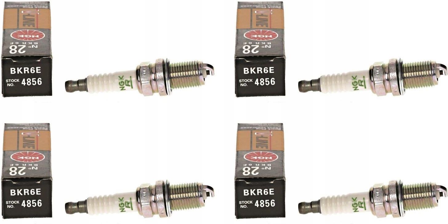 Świeca samochodowa NGK ŚWIECE ZAPŁONOWE V-LINE 28 BKR6E (4856) 4 SZT ...