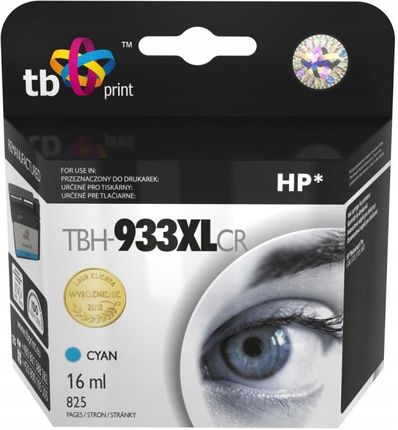 TBPrint tusz cyan do Hp 933XL OfficeJet 6100 6700