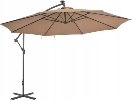 Parasol wiszący z aluminiowym słupkiem, 350 cm, ko - zdjęcie 4