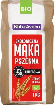 Naturavena Mąka Pszenna Typ 750 Bio 1Kg 