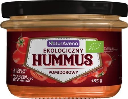 Naturavena Hummus Z Pomidorami Bio 185G 
