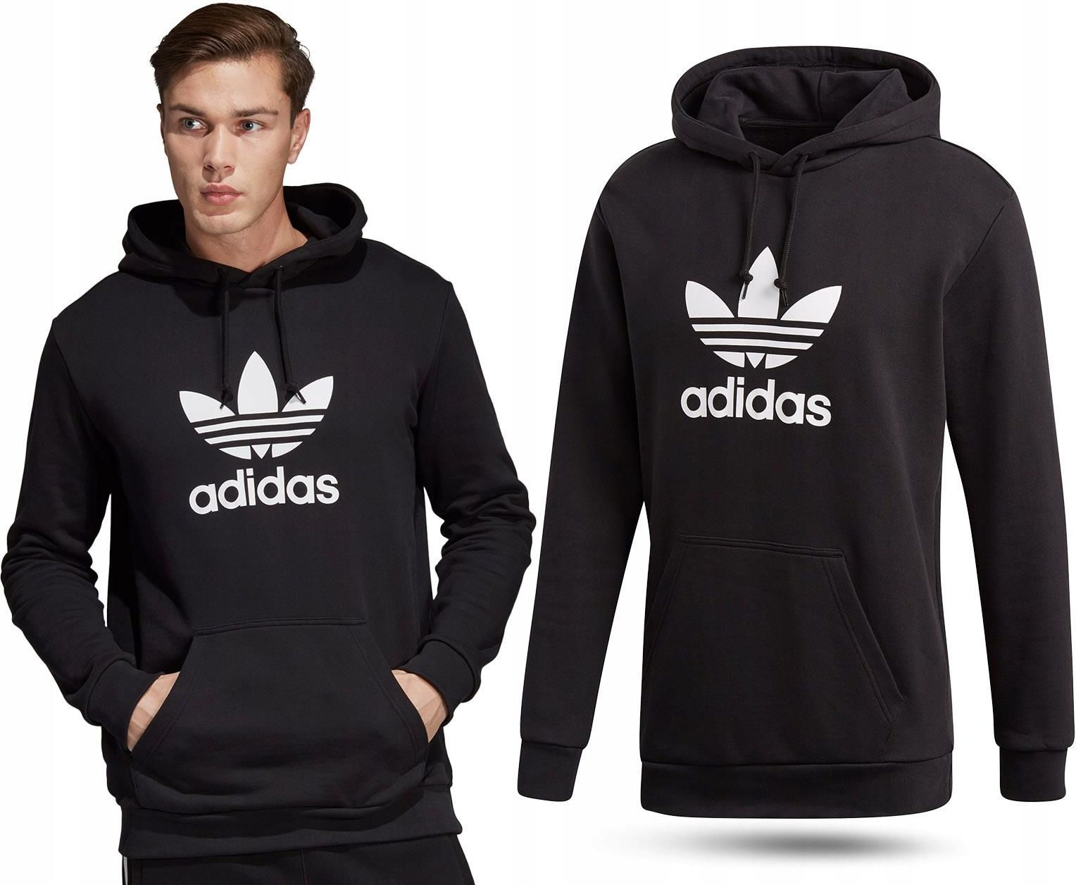 adidas bluza czarna z kapturem adidas bluza czarna z kapturem