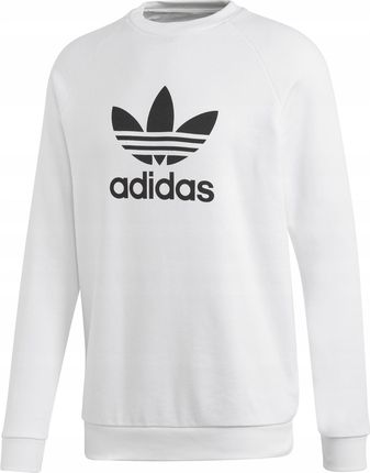 XL Bluza Męska Adidas Trefoil Crew DV1544 Biała