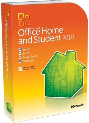 Microsoft Office 2010 dla Użyt. Domowych i Uczniów PL PKC 1 Użyt. Lic. Doż. (79G-02036)