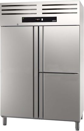 Szafa chłodnicza 2-temperaturowa, 3-drzwiowa, 1400 l, GN 2/1, 1318x842x2040 mm | ASBER, Green Line