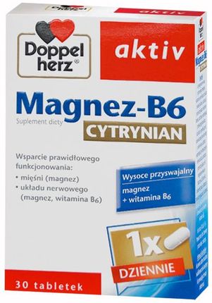 Queisser Pharma Doppelherz aktiv Magnez-B6 cytrynian 30tabl.