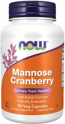 Cranberry Mannose (Żurawina + D-Mannoza) 90 kaps