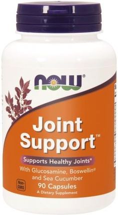 NOW Foods Joint Support 90 kaps Glukozamina Boswellia strzykwa
