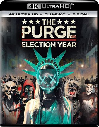 The Purge: Election Year (Noc oczyszczenia: Czas wyboru) [Blu-Ray 4K]+[Blu-Ray]