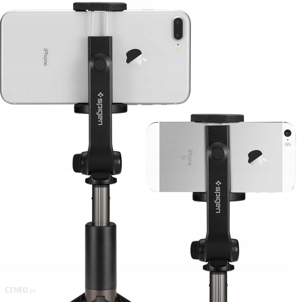 Spigen S540W Bezprzewodowy Selfie Stick Tripod Czarny