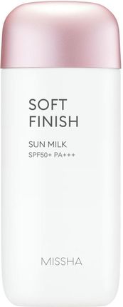 Krem Missha All Around Safe Block Soft Finish Sun Milk SPF50+/PA+++ Lekki i odświeżający ochronny na dzień 70ml
