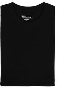 Porządny T-shirt® John & Paul - czarny