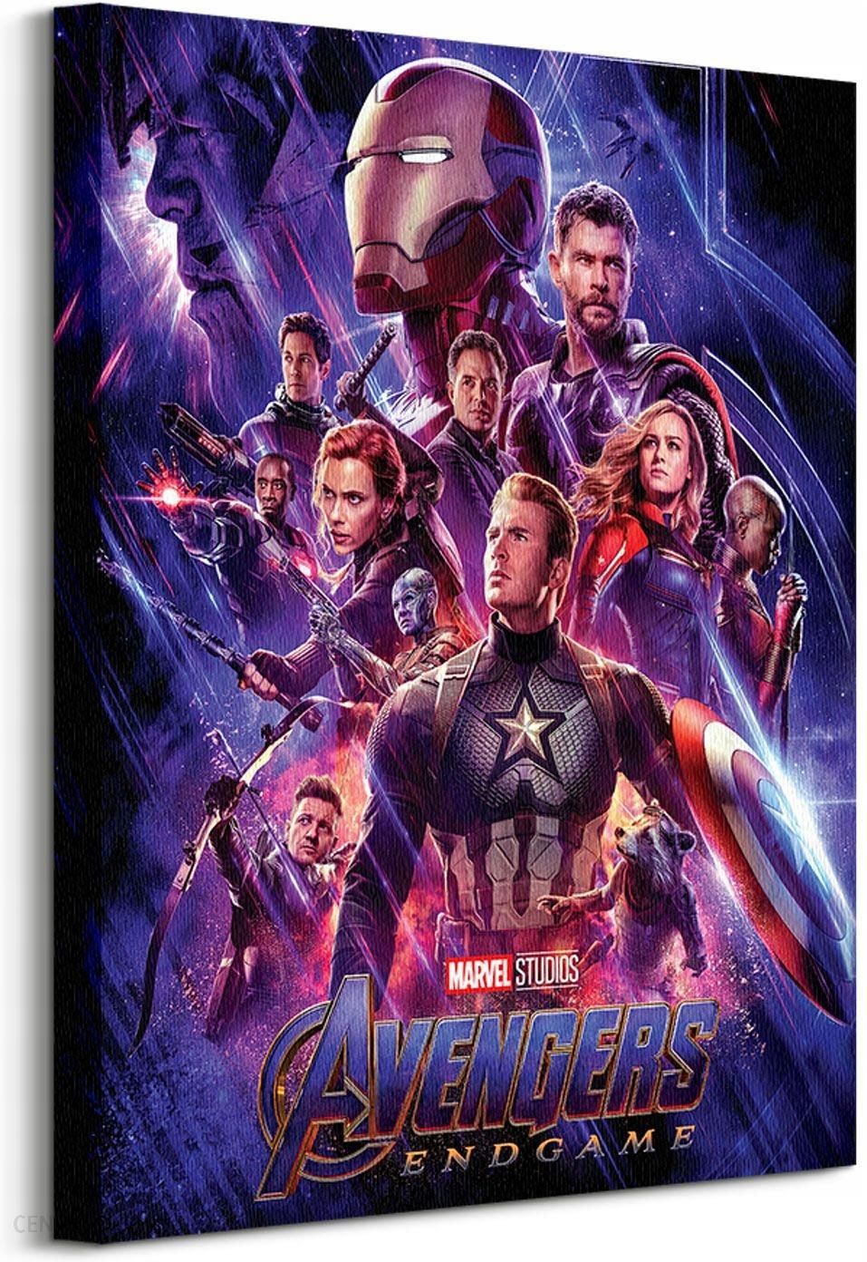 Avengers Koniec Gry Obraz Na Plotnie 40x50 Cm Opinie I Atrakcyjne Ceny Na Ceneo Pl