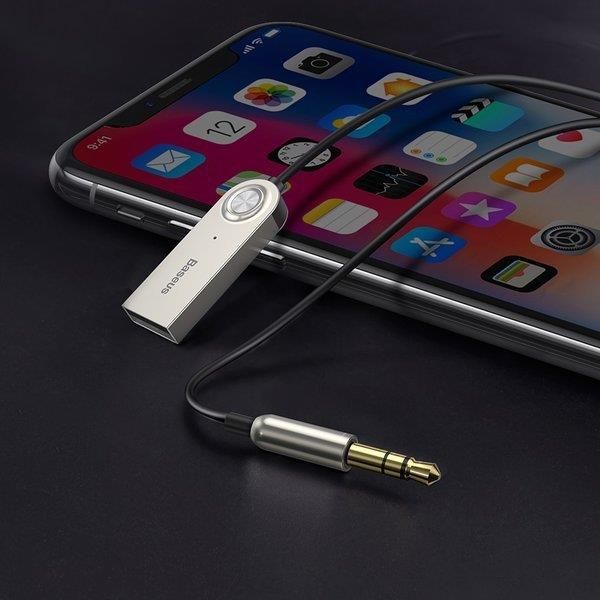 Baseus Odbiornik dźwięku BA01 Transmiter Bluetooth - zdjęcie 2 Baseus Odbiornik dźwięku BA01 Transmiter Bluetooth