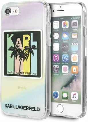 Karl Lagerfeld Silicone Clear etui iPhone 8 / 7
