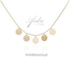 Ankabizuteria.Pl Naszyjnik Pozłacany Choker Z Maleńkimi Kółeczkami 6116