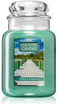 Country Candle Citrus&Seagrass 652 G Duża Świeczka Zapachowa