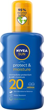 Nivea NIVEA Sun Nawilżający spray do opalania SPF 20 200ml
