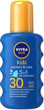 Zdjęcie Nivea Sun Kids Nawilżający spray ochronny na słońce SPF 30 200ml - Iłowa