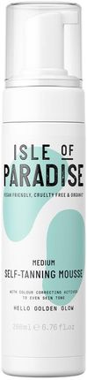 Isle of Paradise Medium Self Tanning Mousse Samoopalacz 200ml