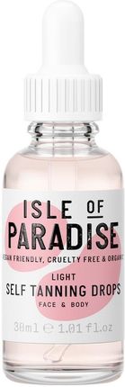 Isle of Paradise Light Self Tanning Drops Olejek samoopalający 30ml