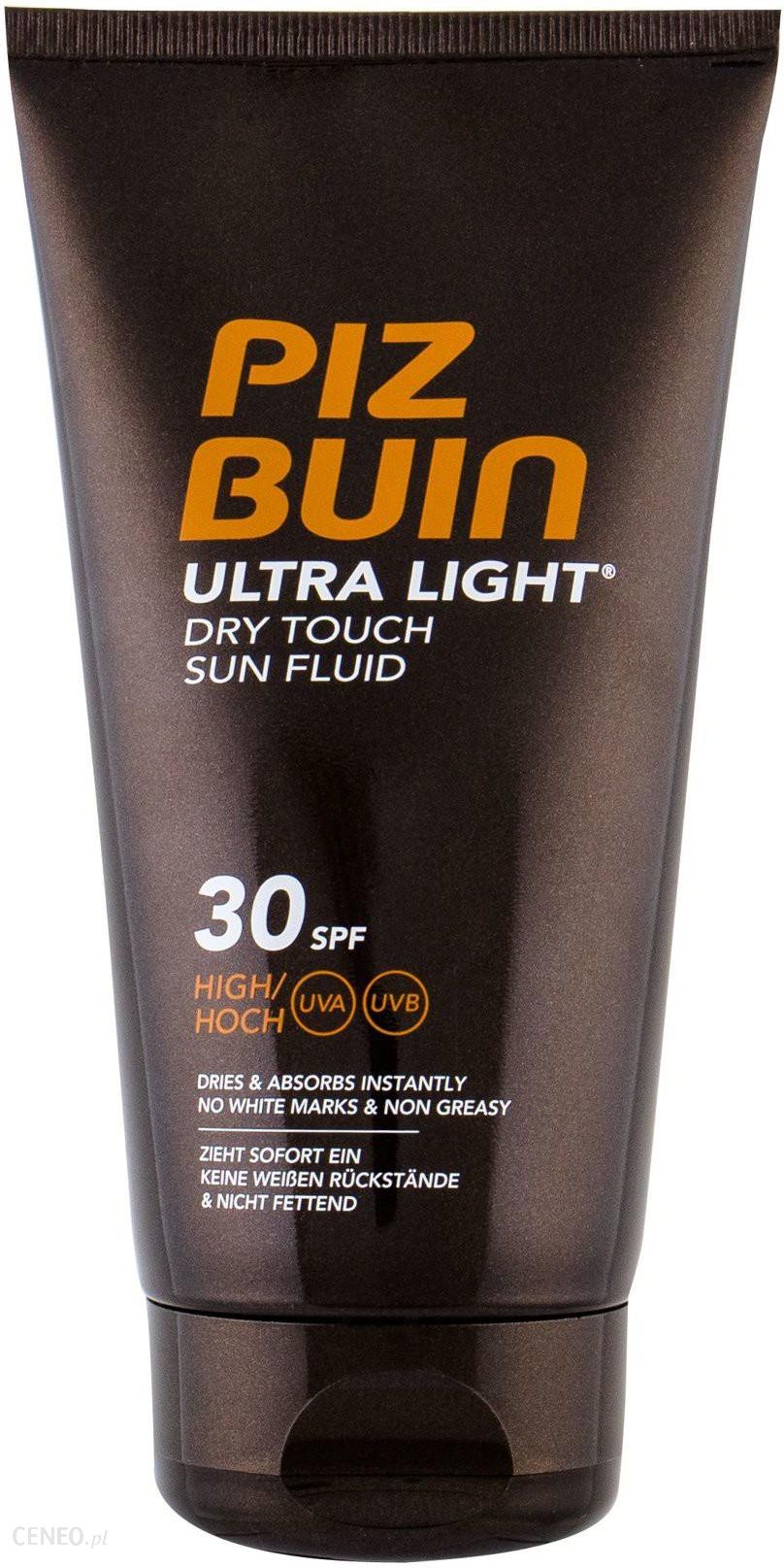 Fradrage kassette Sudan PIZ BUIN Ultra Light Dry Touch Sun Fluid SPF30 Preparat do opalania ciała  150ml - Opinie i ceny na Ceneo.pl