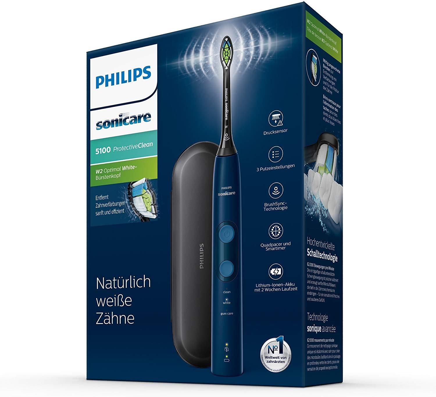 Szczoteczka Elektryczna Philips Sonicare Protectiveclean 5100 HX6851/53 ...