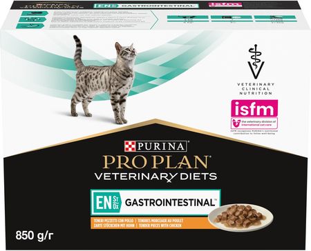 Purina PPVD Feline EN St/Ox Gastrointestinal kurczak saszetka 2x10x85g