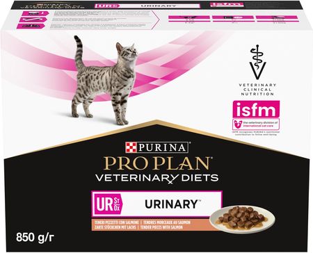 Purina Pro Plan Veterinary Diets Feline Ur St/Ox Urinary Łosoś 20x85G