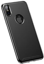 Ultra cienkie etui Baseus Soft Case do Apple iPhone X czarne
