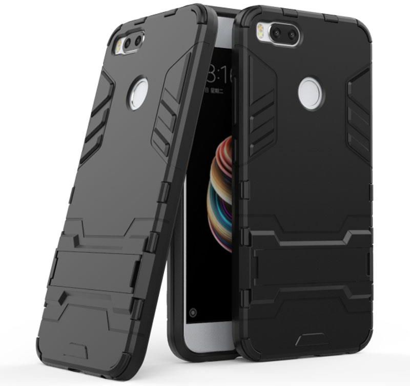Pancerne Etui Armor Rugged Case Xiaomi Mi A1 5X Czarne Etui na