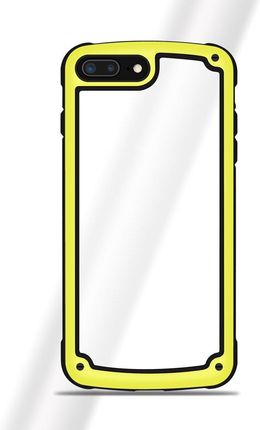 Solid Frame wytrzymały pokrowiec z żelową ramką Samsung Galaxy S9 G960 Żółty