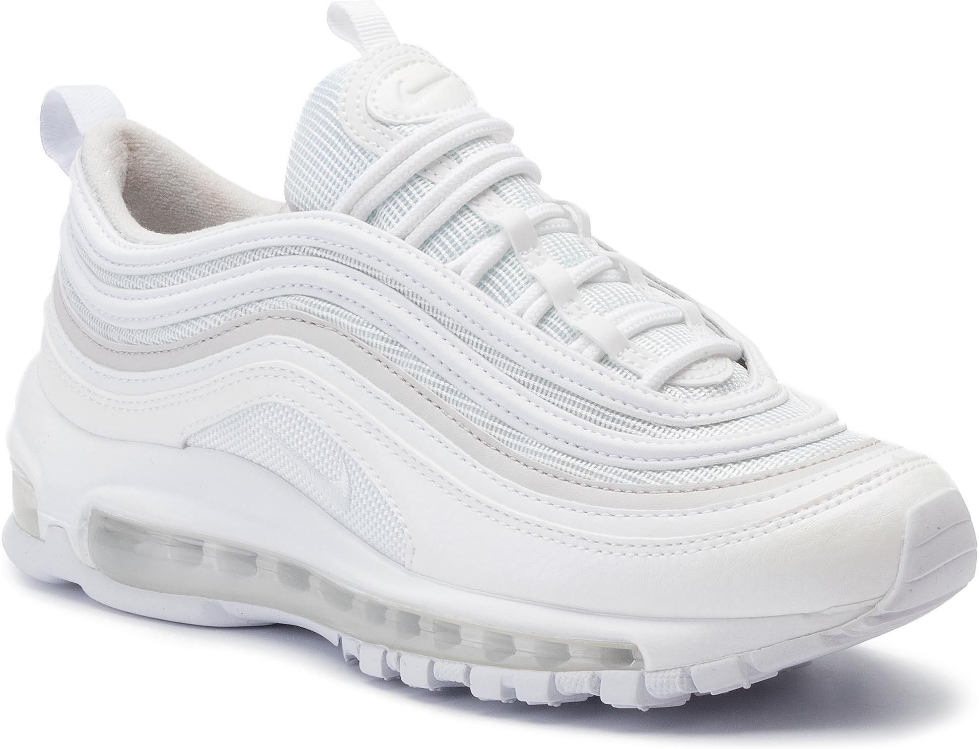 Buty NIKE Air Max 97 (Gs) 921523 100 WhiteWhiteVast Grey Nike Air Max 97 (GS) Wolf Grey White Ceneo.pl