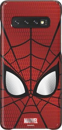 Samsung Smart Cover Spider-Man do Galaxy S10+ Czerwony (GP-G975HIFGHWD)