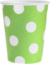Zdjęcie Kubeczek Papierowy Groszki Zestaw 6Szt Zielony - Kluczbork