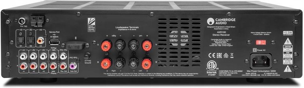 Cambridge Audio AXR100 Srebrny - zdjęcie 5 Cambridge Audio AXR100 Srebrny