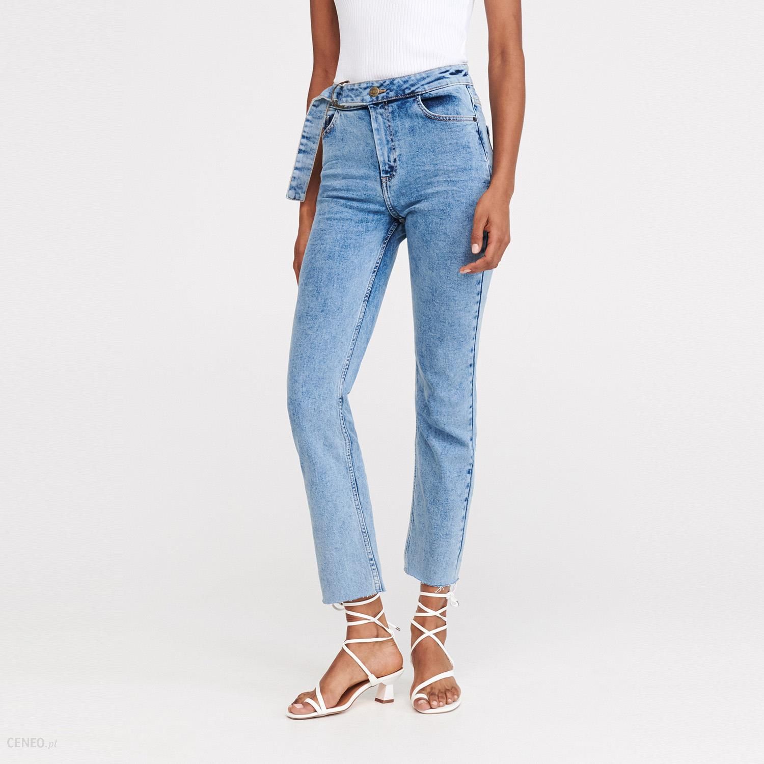 Moda Jeansy Jeansy z prostymi nogawkami Melrose Jeansy z prostymi nogawkami niebieski W stylu casual 