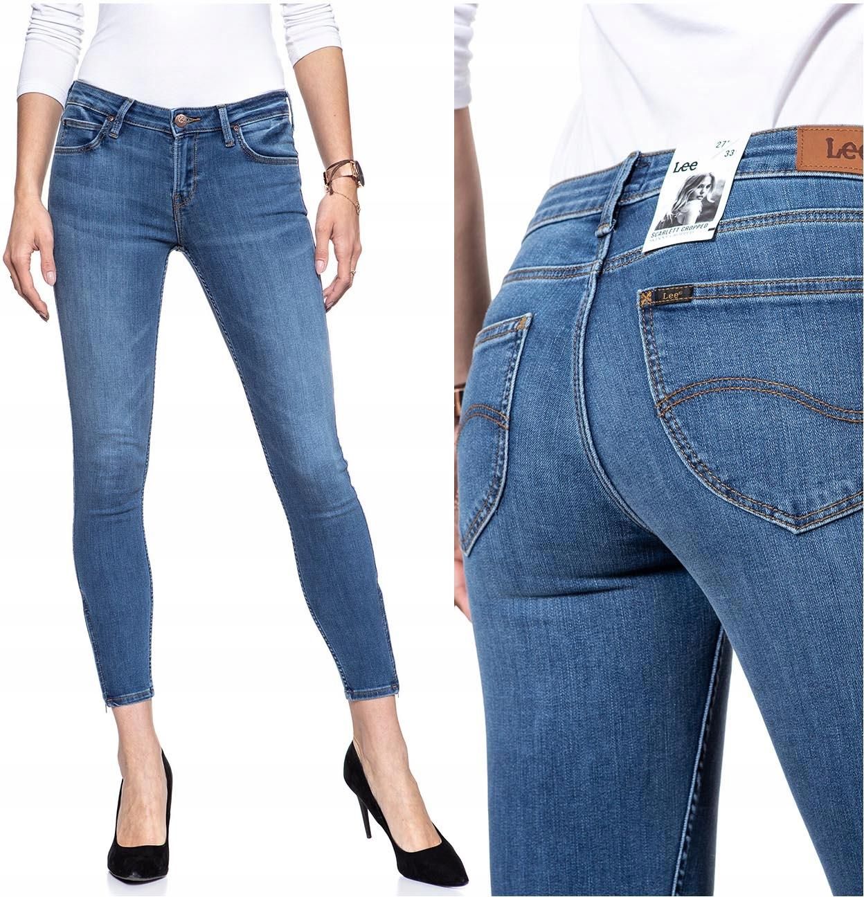 Lee Scarlett Cropped Spodnie Damskie Jeans W28 L35 Ceny i opinie Ceneo.pl Lee Scarlett Cropped Spodnie Damskie Jeans W28 L35 Ceny i opinie Ceneo.pl
