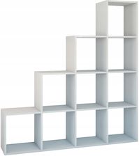 Zdjęcie Regał Półka Komorowy Schodkowy Step RS-40 Biały - Piwniczna-Zdrój