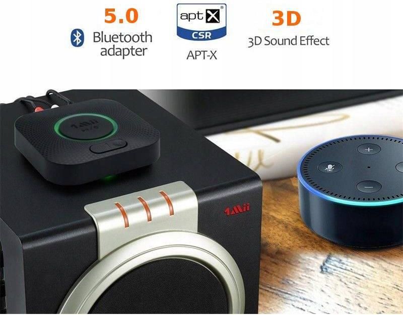 Odbiornik Audio Bluetooth do 50m na 2 Urządzenia - zdjęcie 3 Odbiornik Audio Bluetooth do 50m na 2 Urządzenia