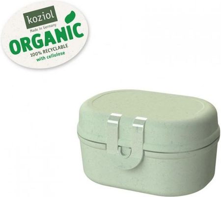 Koziol Lunchbox 5,2X7X9,6 Cm Pascal Mini Organic Zielony (Kz3144668)