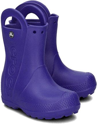 Crocs Handle It Rain Boot - Kalosze Dziecięce - 12803- CERULEAN BLUE - Fioletowy