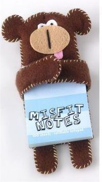 Misfit Notes - karteczki wyrywane - Małpa