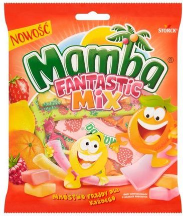 Storck Gumy rozpuszczalne Mamba Fantastic Mix o smakach owocowych 150g