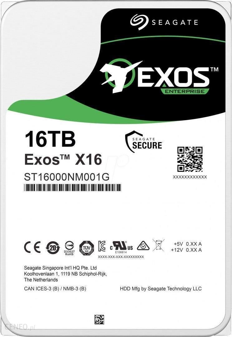 Seagate Exos X16 16TB SATA 6 Gb/s (ST16000NM001G)