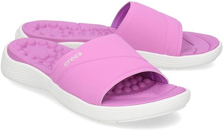 Crocs Klapki Damskie 205474-592 VIOLET/WHITE Ceny i opinie