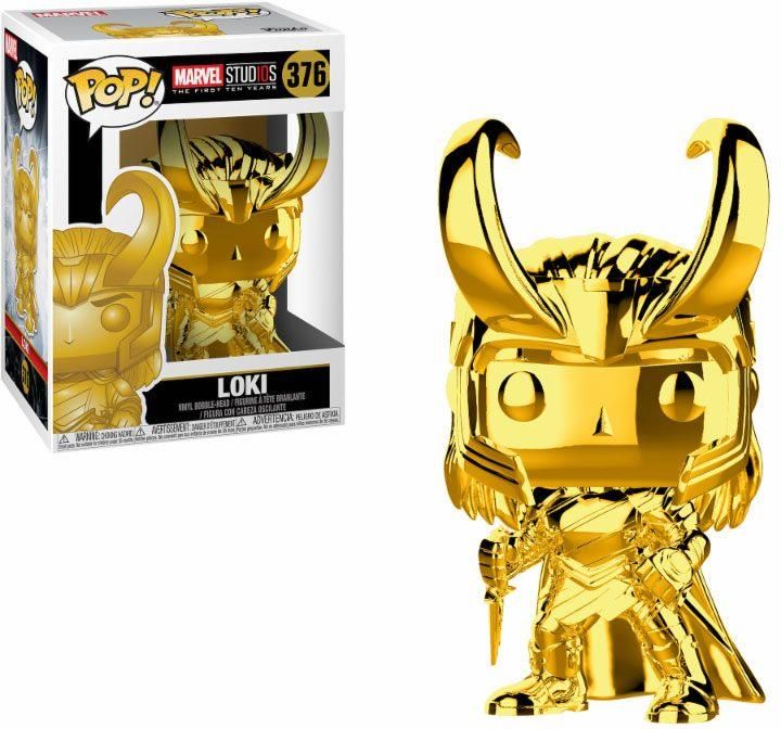 Funko Pop! Marvel Studios 10: Loki (Chrome) 9 Cm Nr 376 - Ceny i 